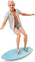 Лялька Кен Барбі Раян Гослінг у ролі Кена з дошкою для серфінгу Barbie The Movie Ken HPJ97, фото 3