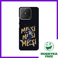 Чехол Месси ПСЖ для Realme NARZO 50A / Чехлы Messi PSGна Реалми Нарзо 50а