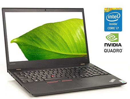 Ноутбук А-клас Lenovo Thinkpad P51s/ 15.6" 1920x1080/ i7-7600U/ 16GB RAM/ 512GB SSD/ Quadro M520 2GB/ 2 АКБ, фото 1
