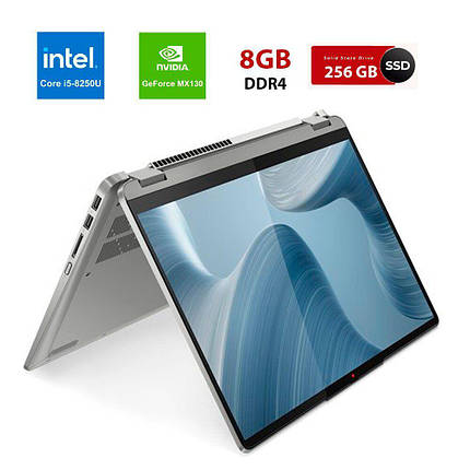 Ноутбук Lenovo Flex 6-14IKB/ 15.6" 1920x1080/ i5-8250U/ 8GB RAM/ 256GB SSD/ MX130 2GB, фото 1