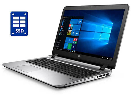 Ноутбук Б-клас HP ProBook 450 G3/ 15.6" (1366x768)/ Core i3-6100U/ 8 GB RAM/ 128 GB SSD/ HD 520, фото 1