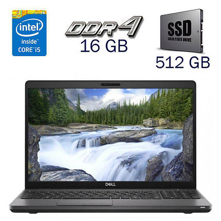 Ультрабук Dell Latitude 5400/ 14" (1366x768)/ Core i5-8265U/ 16 GB RAM/ 512 GB SSD/ UHD 8 Gen, фото 1