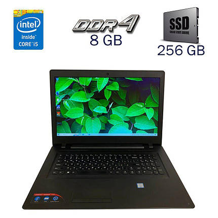 Ноутбук Б-клас Lenovo IdeaPad 110-17IKB/ 17.3" (1600x900)/ Core i5-7200U/ 8 GB RAM/ 256 GB SSD/ HD 620, фото 1