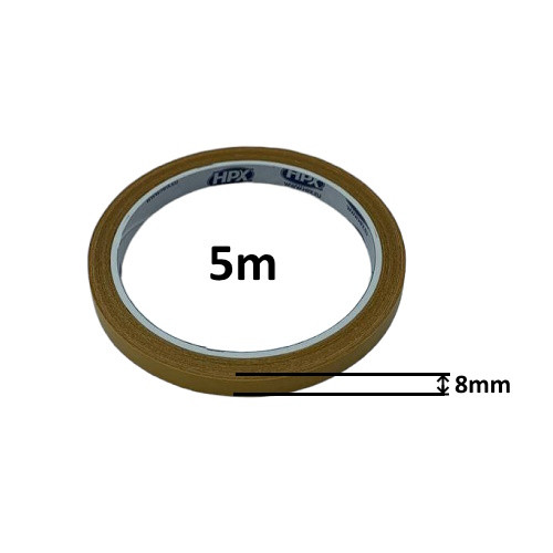 Скотч двосторонній HPX, оригінальний, 5 метрів, ширина – 8 мм, для світлодіодної лінійки/стрічки