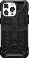 UAG Чехол для Apple iPhone 15 Pro Max Monarch, Kevlar Black Baumar - Всегда Вовремя