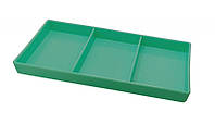 Лоток для інструментів пластиковий, який автоклавується, 653-17 зелений