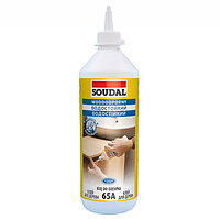 Клей вологостійкий Soudal для дерева 65А PVAC D3 750 г