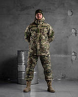 Тактический зимний костюм SOLOMON на Omni-Heat мультикам Военный костюм куртка комбинезон на Тинсулейте