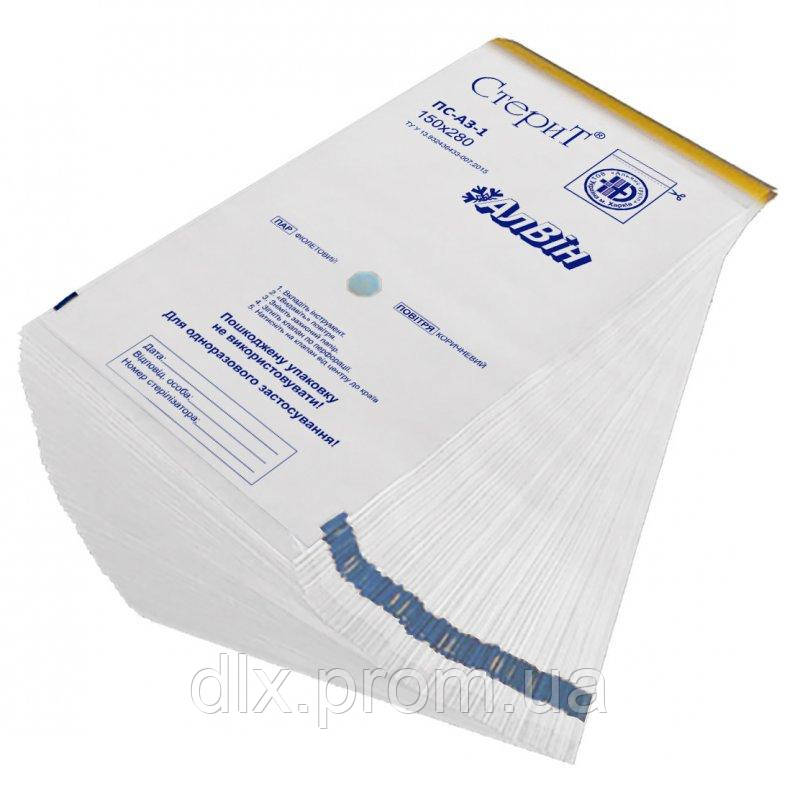 Пакети паперові для стерилізації самогерметизирующиеся 100 шт 60x100 мм