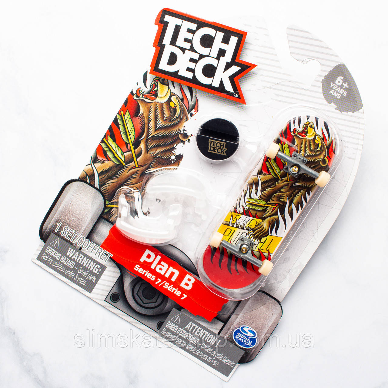 Фінгерборд Tech Deck Plan B Torey Pudwill Bear 32 мм Series 7