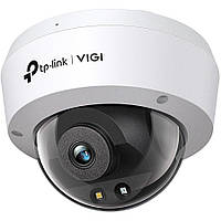 TP-Link IP-Камера VIGI C240-2.8, PoE, 4Мп, 2,8 мм, H265+, IP66, Turret, цветное ночное видение, внутренняя