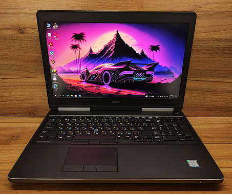 Б/в Ноутбук ноутбук Dell Precision 7520 15.6" 1920x1080| i7-6820HQ| 32GB RAM| 256GB SSD+1000GB HDD| Quadro M1200 4GB, фото 1