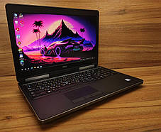 Б/в Ноутбук ноутбук Dell Precision 7520 15.6" 1920x1080| i7-6820HQ| 32GB RAM| 256GB SSD+1000GB HDD| Quadro M1200 4GB, фото 4