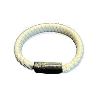 Зарядний кабель USB Браслет-намисто для телефону Lightning (rose) 23 см