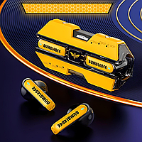 Геймерские беспроводные Bluetooth наушники вкладыши Hasbro Transformers TF-T01 BumbleBee, yellow