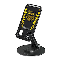 Подставка для смартфона металл+пластик Transformers BumbleBee TF-X06, с вращением на 360 градусов, black