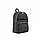 ЧОРНИЙ — гладка екошкіра — великий якісний фабричний рюкзак, школа, інститут (Луцьк, 691) 4554988, фото 5