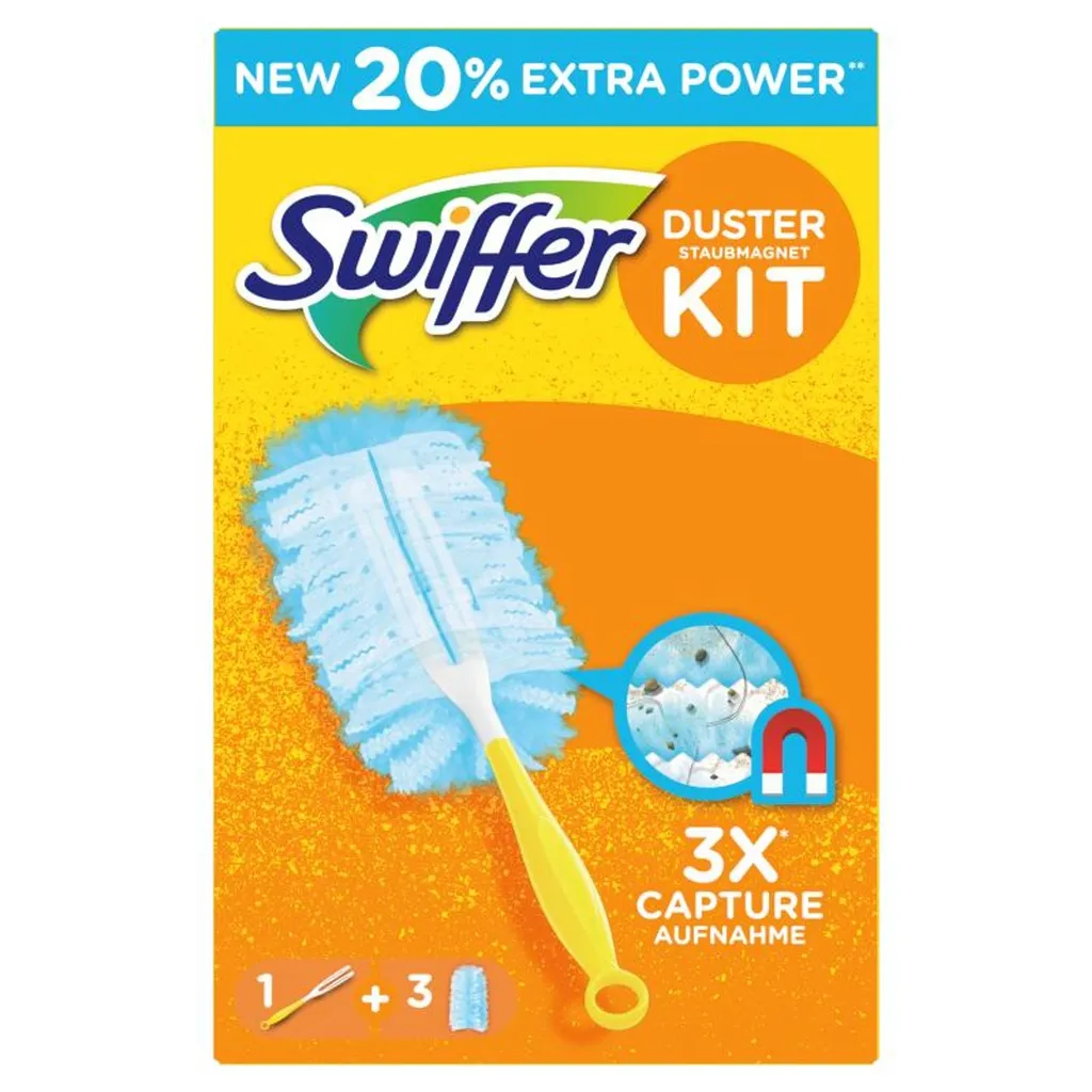 Магнітний Пилезбірник Swiffer Duster 3 + 1 комплект D2200