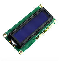 LCD дисплей 16x2 5В синій екран, підсвітка