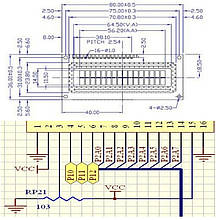 LCD дисплей 16x2 5В зелений екран, підсвітка