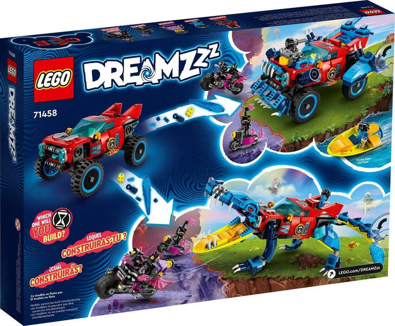 Конструктор LEGO DREAMZzz Crocodile Car 71458 цена, купить в