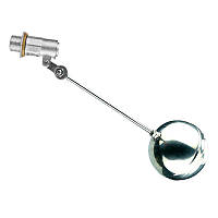Поплавковый клапан Ø 1/2" дюйма AISI 304 Ду 15мм из нержавеющей стали для емкостей и баков