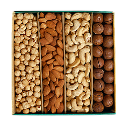 Подарунковий набір з горіхами mini Green №1