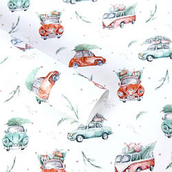 Пакувальний папір 0,7*1 м Машини