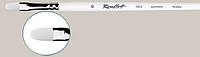 Кисть синтетика овальная белая, под щетину для масляной живописи серия 1B32, № 10