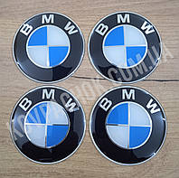 Наклейки для ковпачків на диски BMW 65 мм.