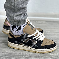 Кроссовки мужские Nike SB Dunk Cactus Jack / Найк СБ Данк Кактус Джек / найки дунк