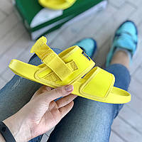Босоніжки жіночі Puma Sandals пума сандалії жовті пуми пумі літні стильні