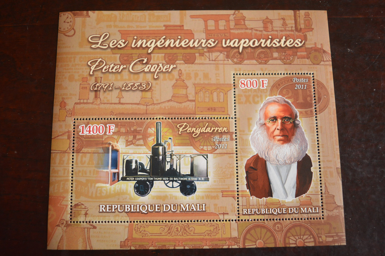 Мали. Транспорт. Личности. Блок. 2014 г. (А-26)