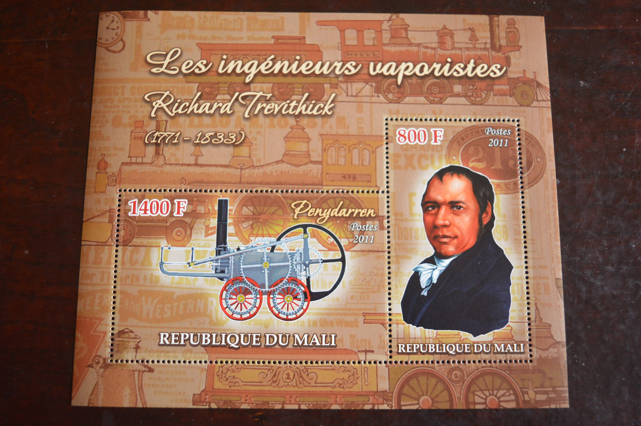 Мали. Транспорт. Личности. Блок. 2014 г. (А-26)