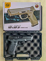 Детский Высококачественный Металлический пистолет Smith Wesson Military Police игрушка !!!