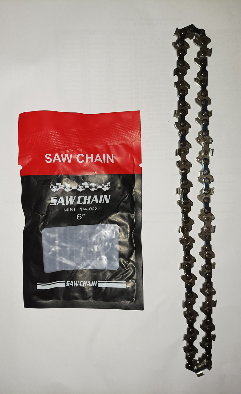 Ланцюг 6" 1/4 для міні пил акумуляторних., фото 1