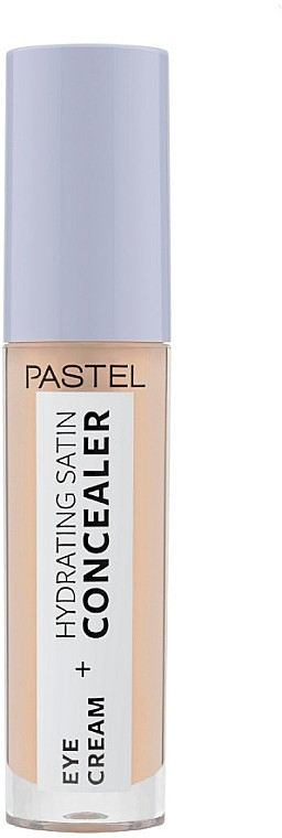 Крем для повік+ Зволожуючий сатиновий консилер Pastel тон 62