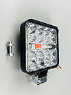 Фара LED квадратна 48W 6000K (26 діодів) багатофункціональна біле світло (верх + низ) + червоне світло (центр) + синє світло (цент, фото 7