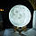 Настільний неоновий 3D нічник-місяць MOON LIGHT 13см ART-0162, фото 7