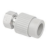 Муфта PP-r з накидною гайкою ITAL 32 мм х 1" з металевою вставкою, фото 2