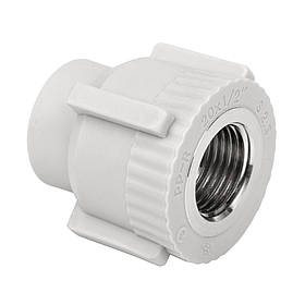 Муфта PP-r з внутрішньою різьбою ITAL 20 мм х 1/2" під гіпсокартон