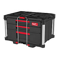 Ящик для инструмента с 2+1 выдвижными отсеками MILWAUKEE PACKOUT DRAWER BOX