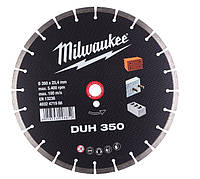 Алмазный диск DUH 400 для твердого бетона, бетонных блоков и камня MILWAUKEE