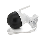 3Мп Wi-Fi відеокамера вулична з SD/картою YOSO YO-IPC46D3MP20 PTZ 2.8mm V380, фото 3