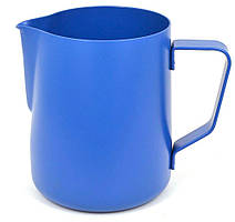Ємність для молока до кави Rhinowares Stealth Blue 360, c носиком, нержавіюча сталь, з антипригарним покриттям