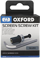 Набір кріплення вітрового скла Oxford Screen Screw, сріблястий