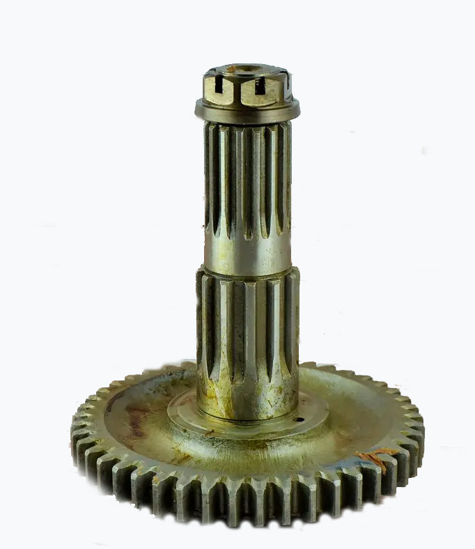 Вал вторинний з гайкою для коробки передач МТЗ 50-1701252 (Білорусія), фото 1