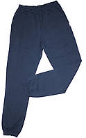 Штаны спортивные для мальчиков, темно-синие с карманами, рост 164 см, Robinzone