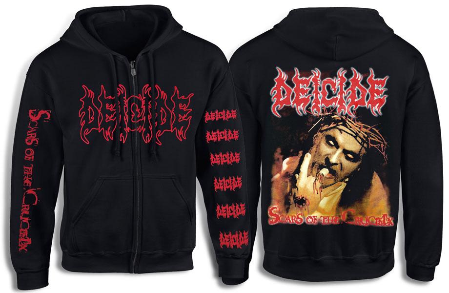 Толстовка на змійці DEICIDE Scars Of The Crucifix