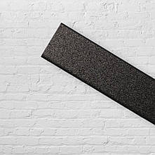 Рейка декоративна із МДФ, розміри однієї планки: 25х30х2800. Колір: "Чорний"
